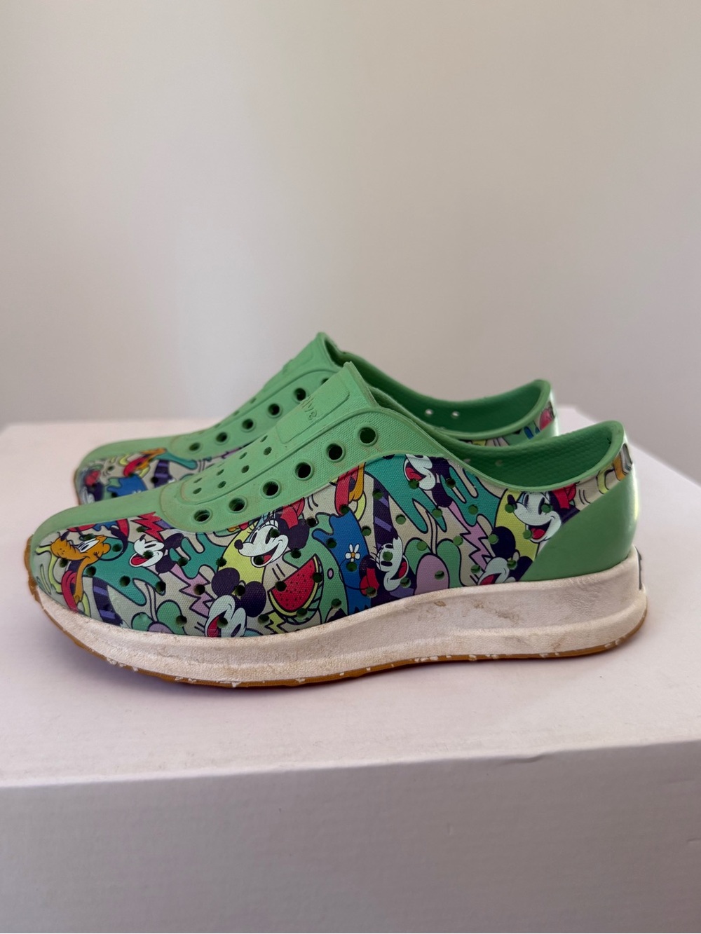 Disney x Native Water Shoes Kids Size 12 #Lux-K-SH